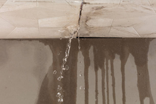 Professional Flood Damage Cleanup technician working in Enfield, NC